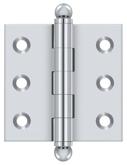 Deltana CH2020U 2" x 2" Hinge with Ball Tip Finials