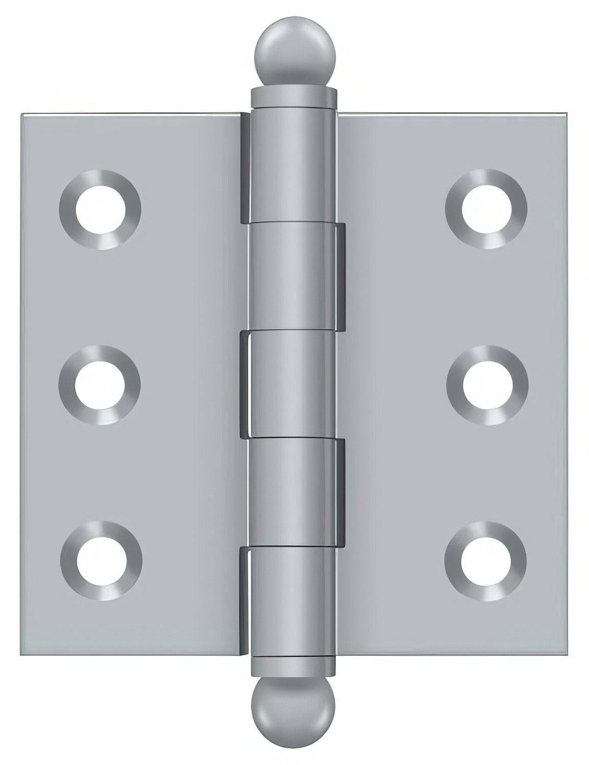 Deltana CH2020U 2" x 2" Hinge with Ball Tip Finials