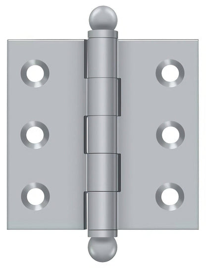 Deltana CH2020U 2" x 2" Hinge with Ball Tip Finials