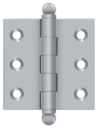 Deltana CH2020U 2" x 2" Hinge with Ball Tip Finials