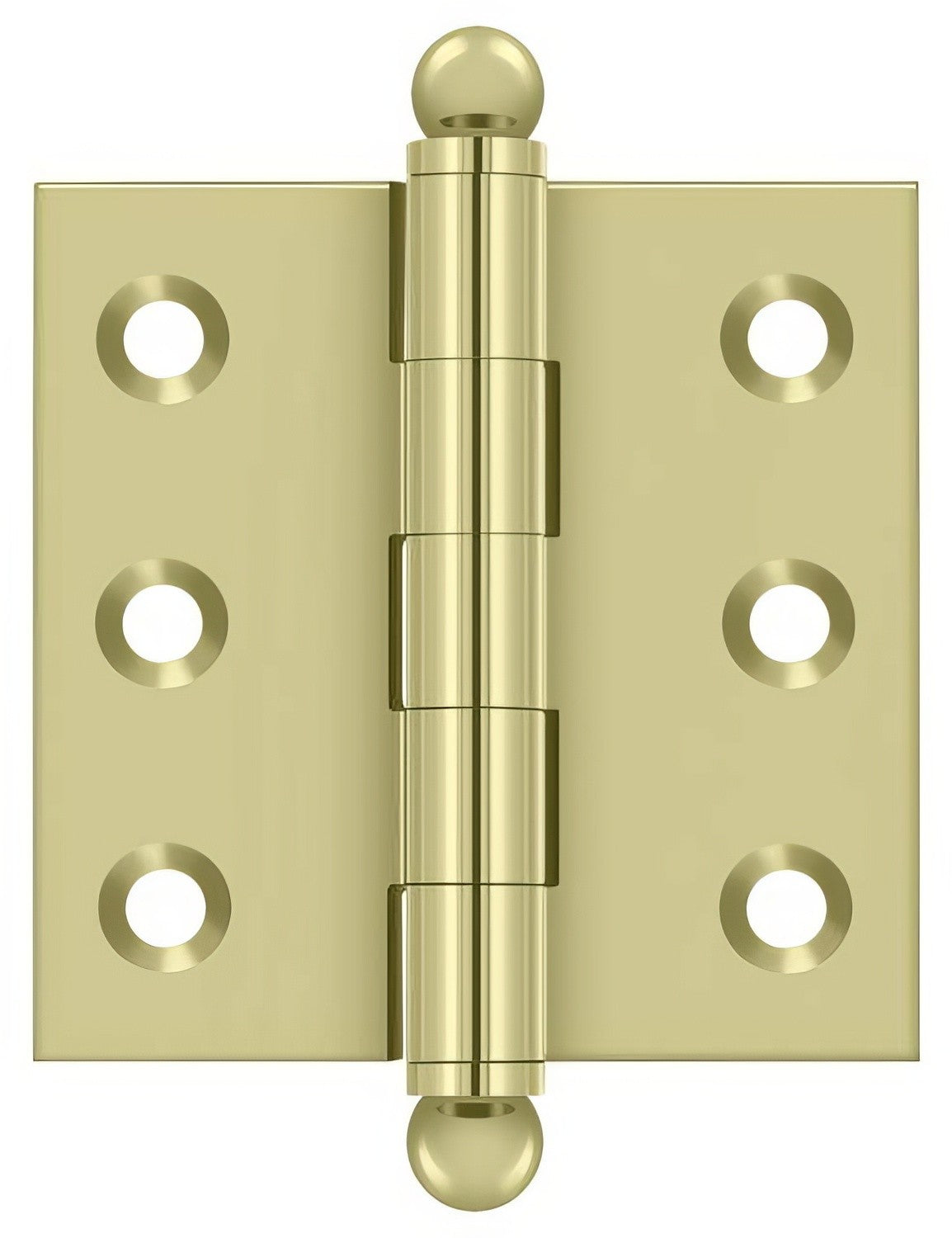 Deltana CH2020U 2" x 2" Hinge with Ball Tip Finials