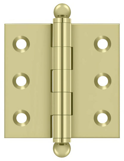 Deltana CH2020U 2" x 2" Hinge with Ball Tip Finials