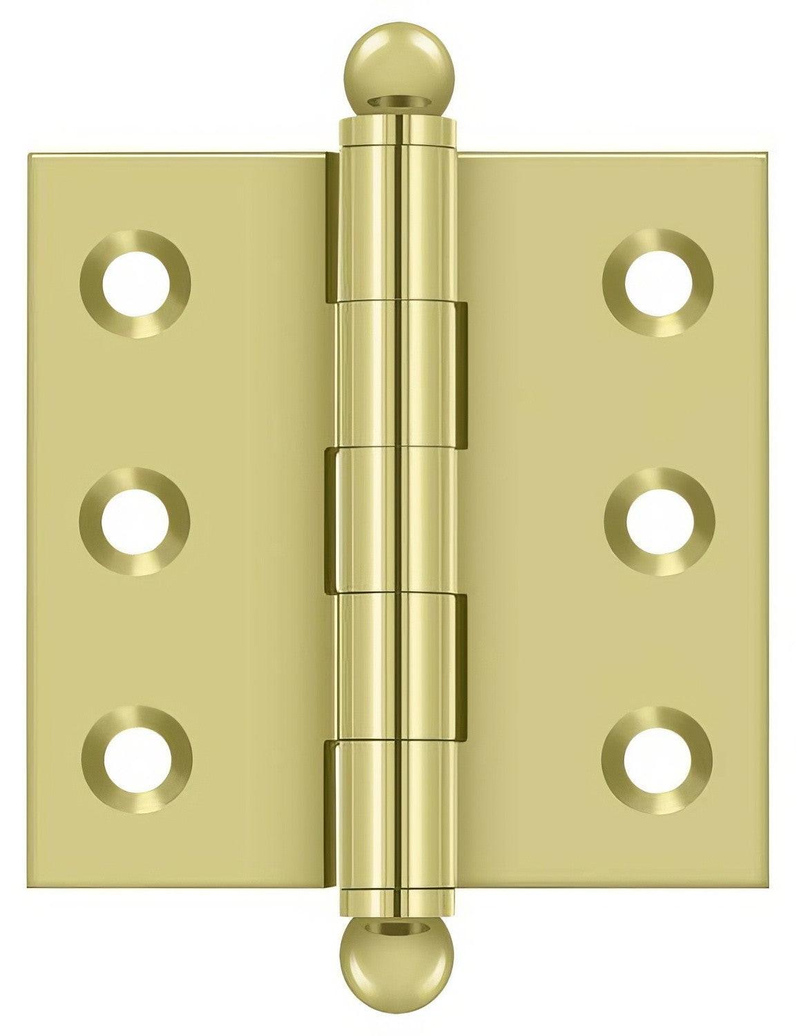 Deltana CH2020U 2" x 2" Hinge with Ball Tip Finials