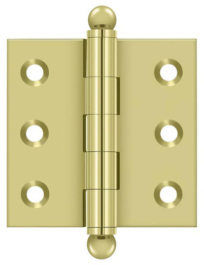 Deltana CH2020U 2" x 2" Hinge with Ball Tip Finials