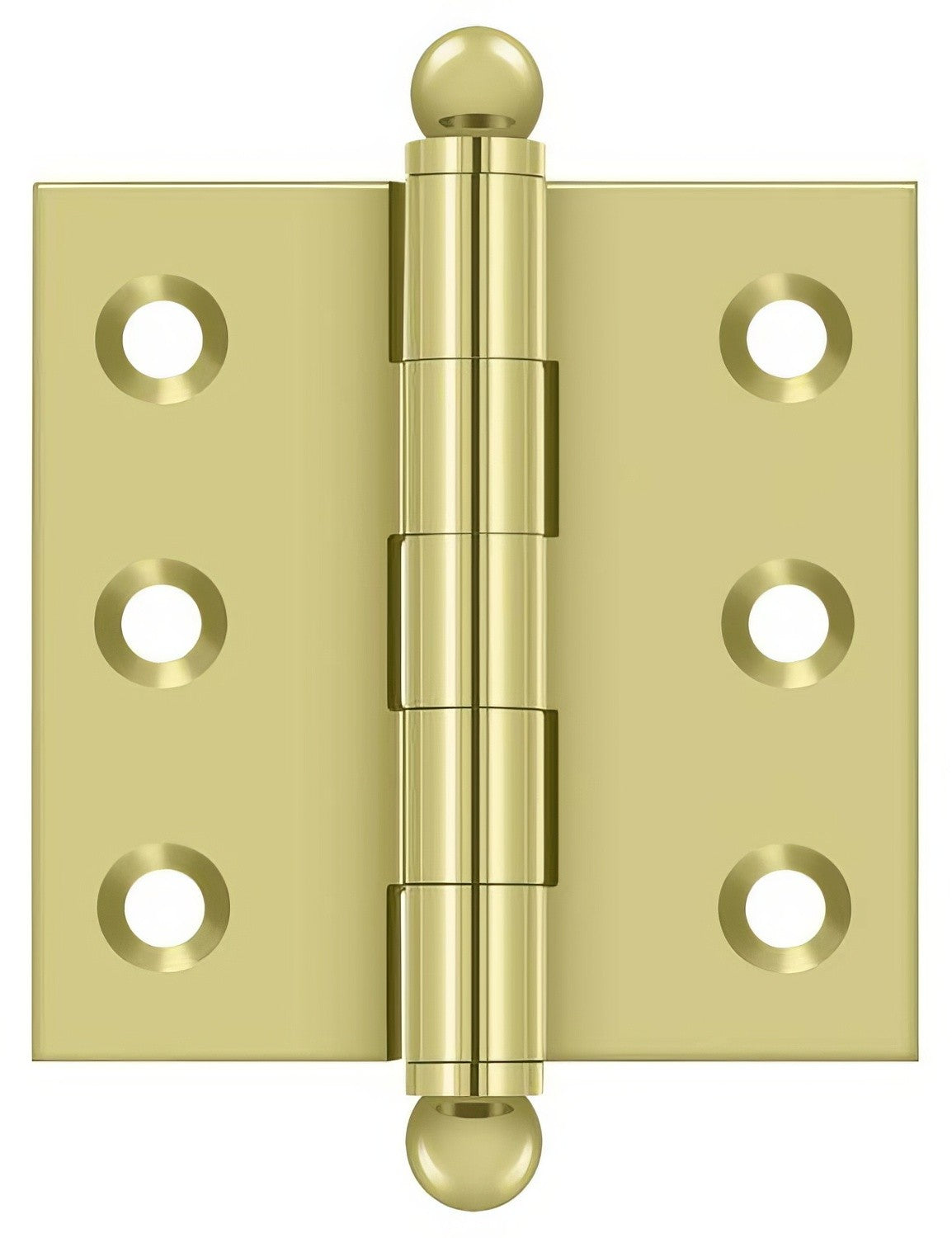 Deltana CH2020U 2" x 2" Hinge with Ball Tip Finials
