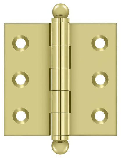 Deltana CH2020U 2" x 2" Hinge with Ball Tip Finials