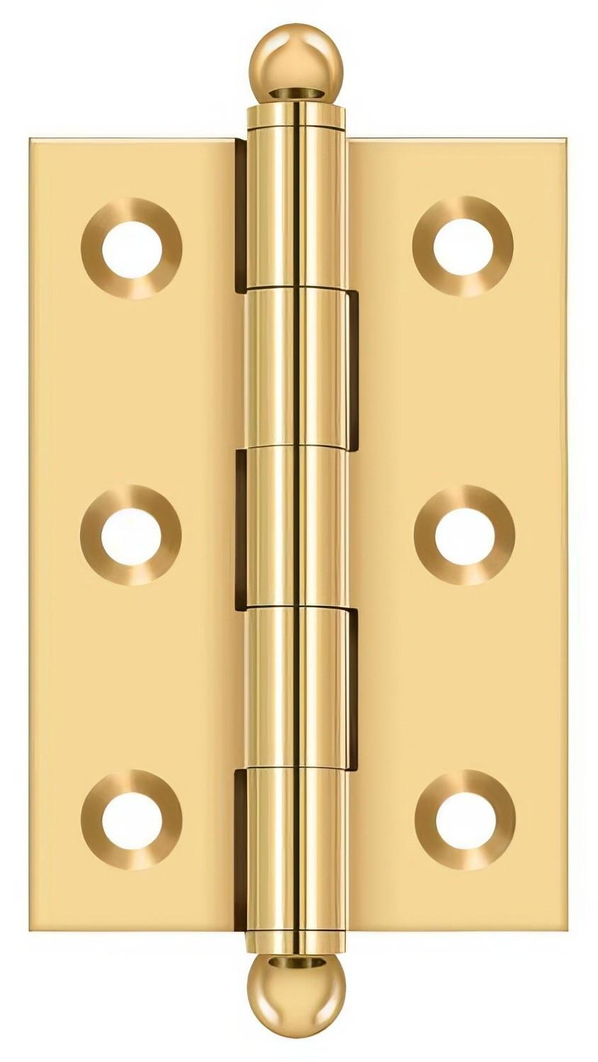 Deltana CH2517 2-1/2" x 1-11/16" Hinge with Ball Tip Finials