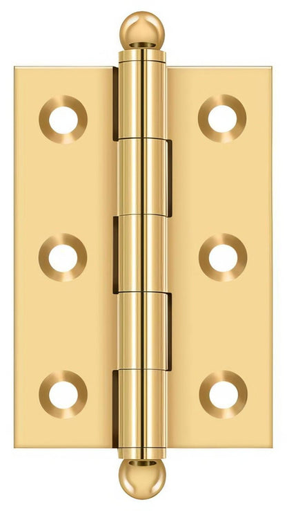 Deltana CH2517 2-1/2" x 1-11/16" Hinge with Ball Tip Finials