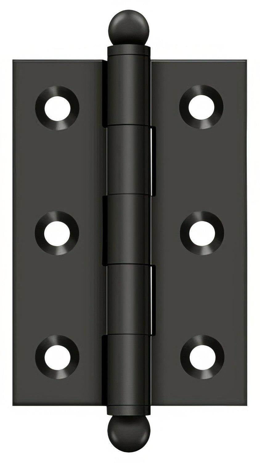 Deltana CH2517 2-1/2" x 1-11/16" Hinge with Ball Tip Finials