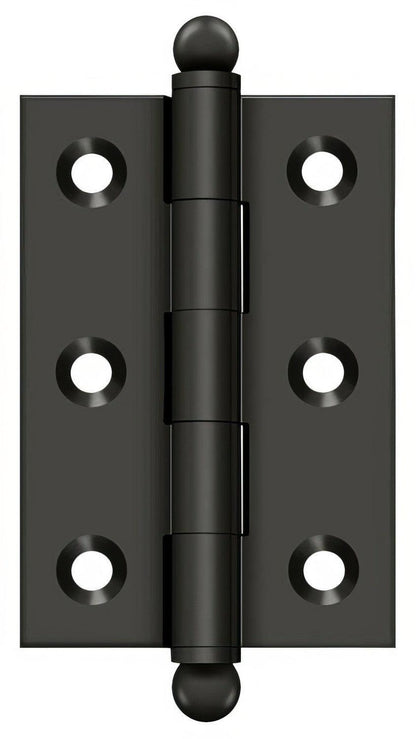 Deltana CH2517 2-1/2" x 1-11/16" Hinge with Ball Tip Finials