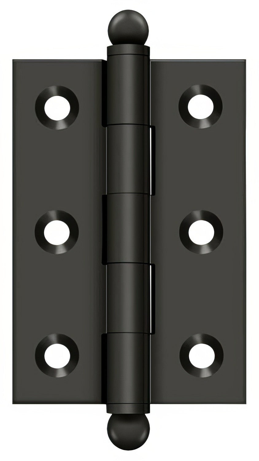 Deltana CH2517 2-1/2" x 1-11/16" Hinge with Ball Tip Finials