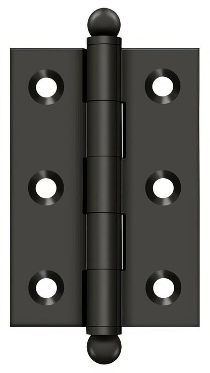Deltana CH2517 2-1/2" x 1-11/16" Hinge with Ball Tip Finials