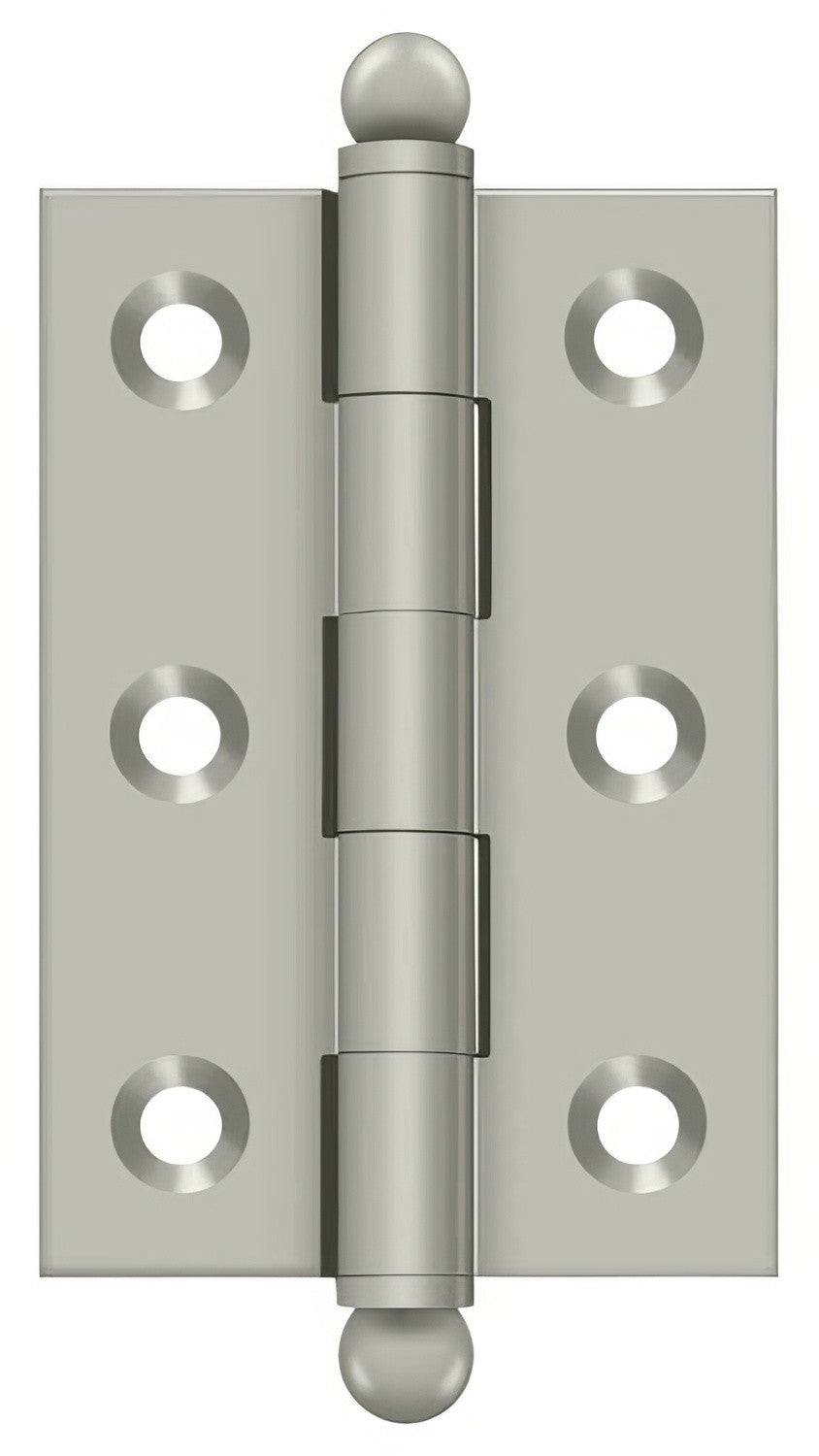 Deltana CH2517 2-1/2" x 1-11/16" Hinge with Ball Tip Finials