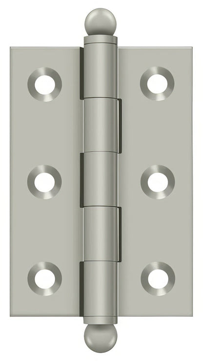 Deltana CH2517 2-1/2" x 1-11/16" Hinge with Ball Tip Finials