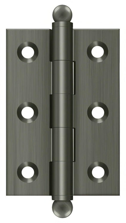 Deltana CH2517 2-1/2" x 1-11/16" Hinge with Ball Tip Finials