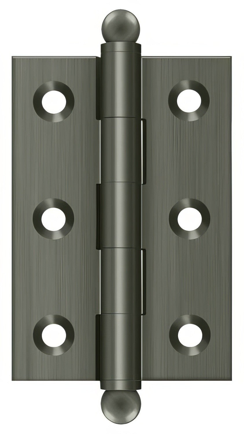 Deltana CH2517 2-1/2" x 1-11/16" Hinge with Ball Tip Finials
