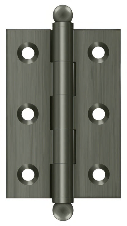 Deltana CH2517 2-1/2" x 1-11/16" Hinge with Ball Tip Finials