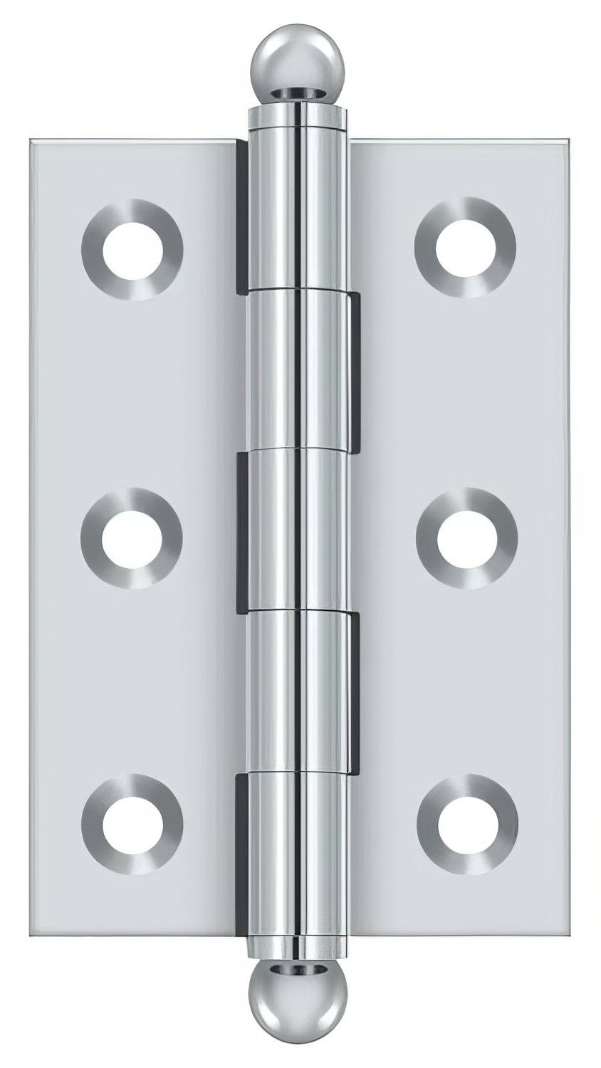 Deltana CH2517 2-1/2" x 1-11/16" Hinge with Ball Tip Finials