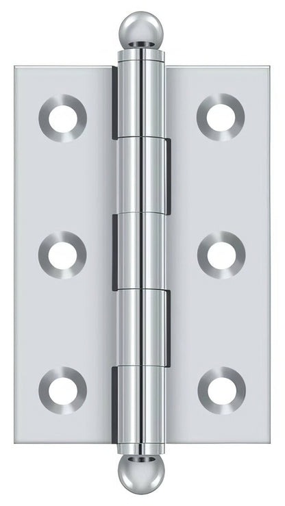 Deltana CH2517 2-1/2" x 1-11/16" Hinge with Ball Tip Finials