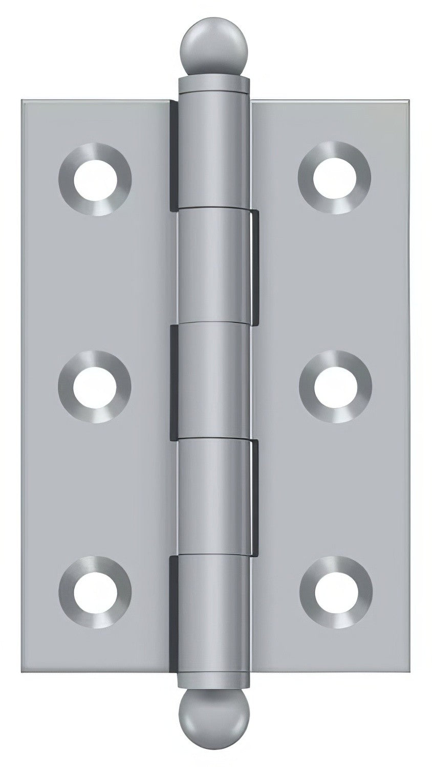 Deltana CH2517 2-1/2" x 1-11/16" Hinge with Ball Tip Finials
