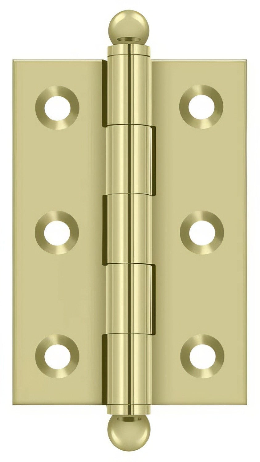 Deltana CH2517 2-1/2" x 1-11/16" Hinge with Ball Tip Finials