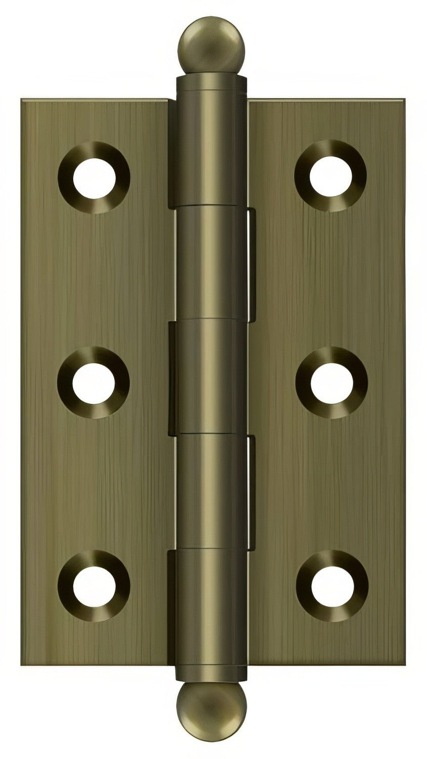 Deltana CH2517 2-1/2" x 1-11/16" Hinge with Ball Tip Finials