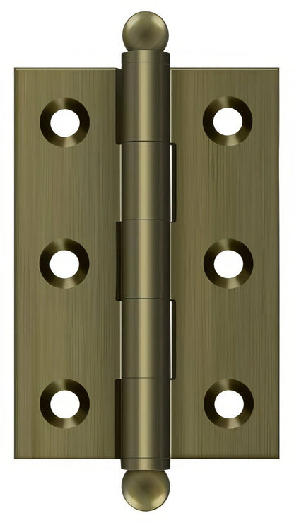 Deltana CH2517 2-1/2" x 1-11/16" Hinge with Ball Tip Finials