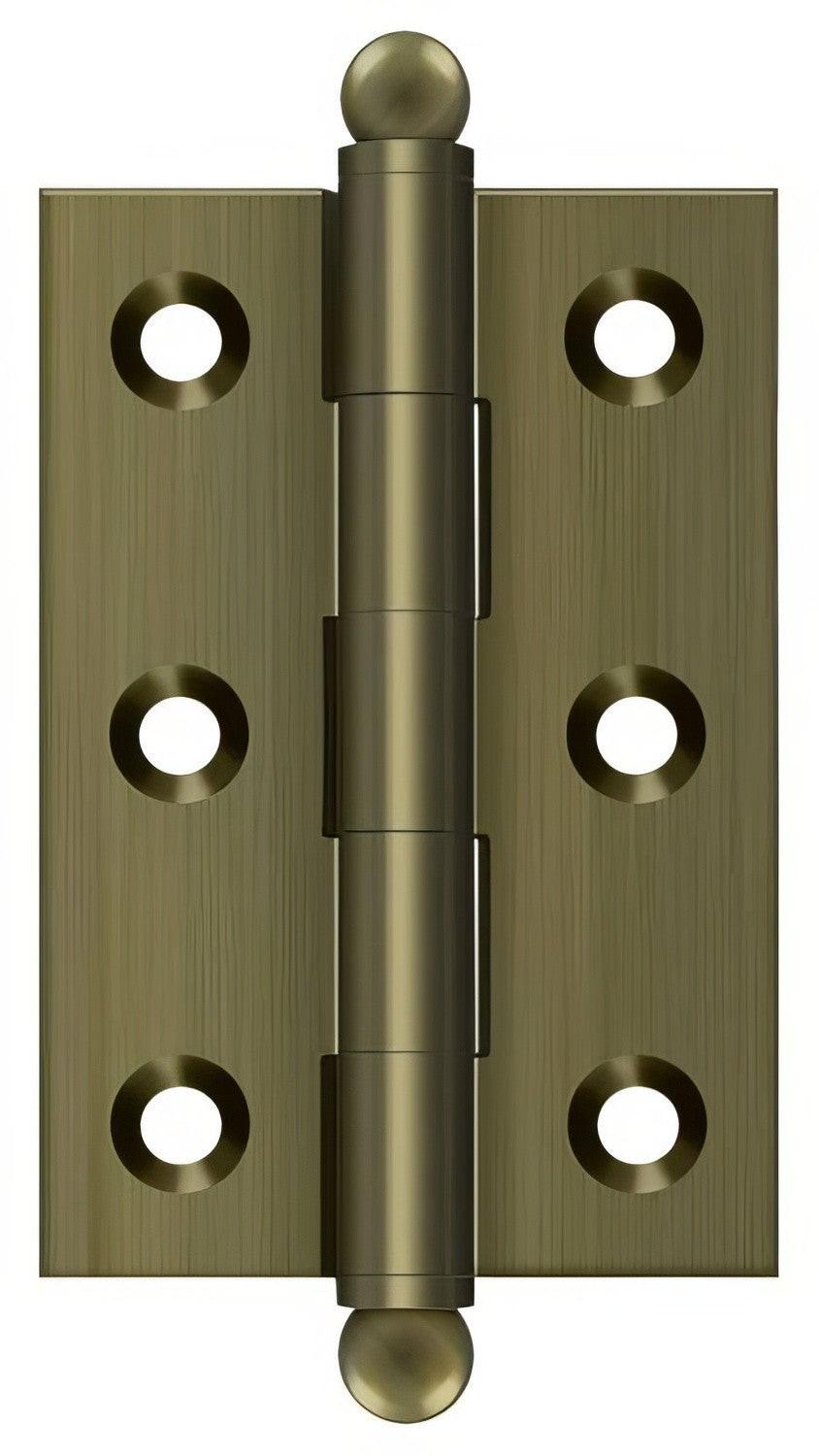 Deltana CH2517 2-1/2" x 1-11/16" Hinge with Ball Tip Finials