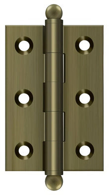 Deltana CH2517 2-1/2" x 1-11/16" Hinge with Ball Tip Finials