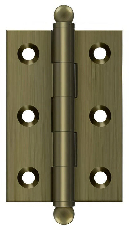 Deltana CH2517 2-1/2" x 1-11/16" Hinge with Ball Tip Finials