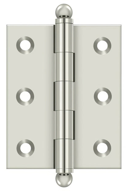 Deltana CH2520 2-1/2" x 2" Hinge with Ball Tip Finials.