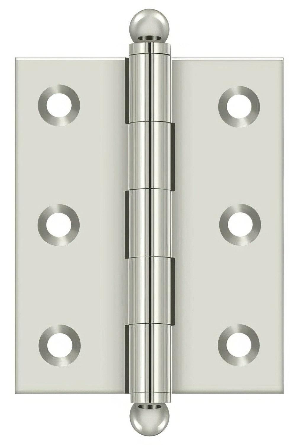 Deltana CH2520 2-1/2" x 2" Hinge with Ball Tip Finials