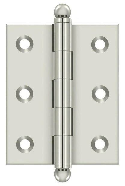 Deltana CH2520 2-1/2" x 2" Hinge with Ball Tip Finials