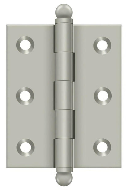 Deltana CH2520 2-1/2" x 2" Hinge with Ball Tip Finials