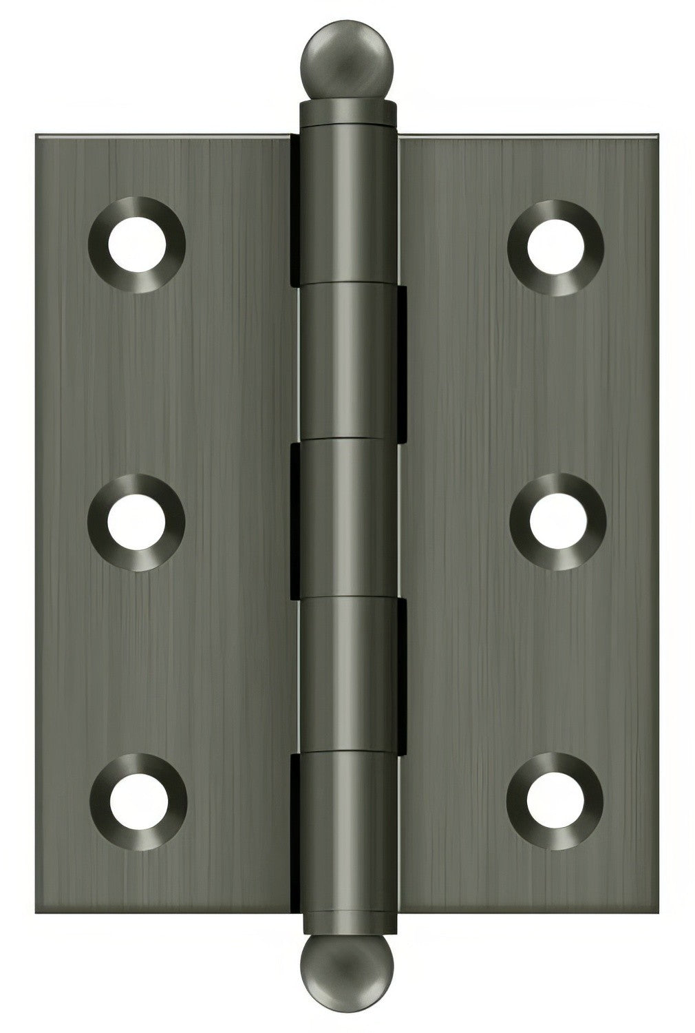 Deltana CH2520 2-1/2" x 2" Hinge with Ball Tip Finials.