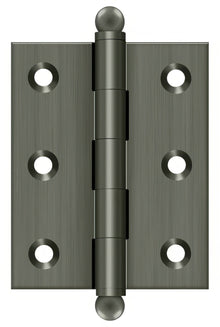 Deltana CH2520 2-1/2" x 2" Hinge with Ball Tip Finials.