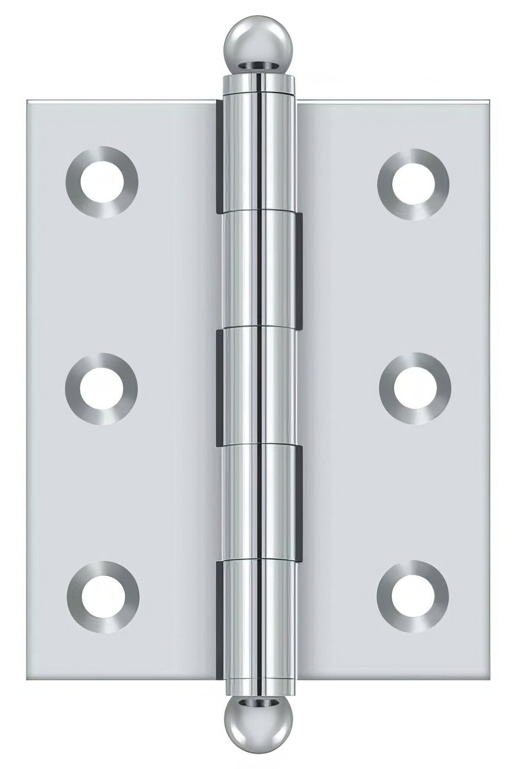 Deltana CH2520 2-1/2" x 2" Hinge with Ball Tip Finials.