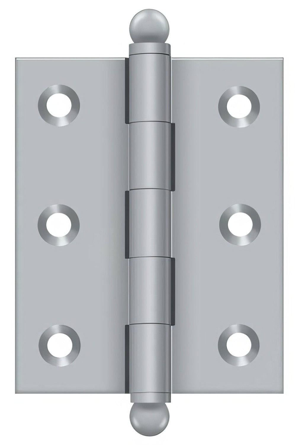 Deltana CH2520 2-1/2" x 2" Hinge with Ball Tip Finials