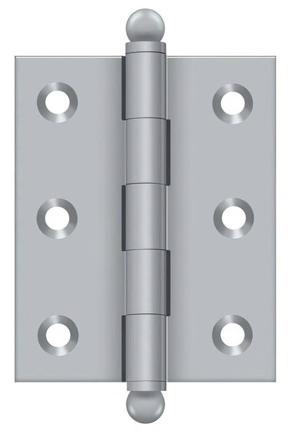 Deltana CH2520 2-1/2" x 2" Hinge with Ball Tip Finials