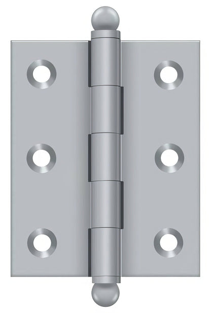 Deltana CH2520 2-1/2" x 2" Hinge with Ball Tip Finials.