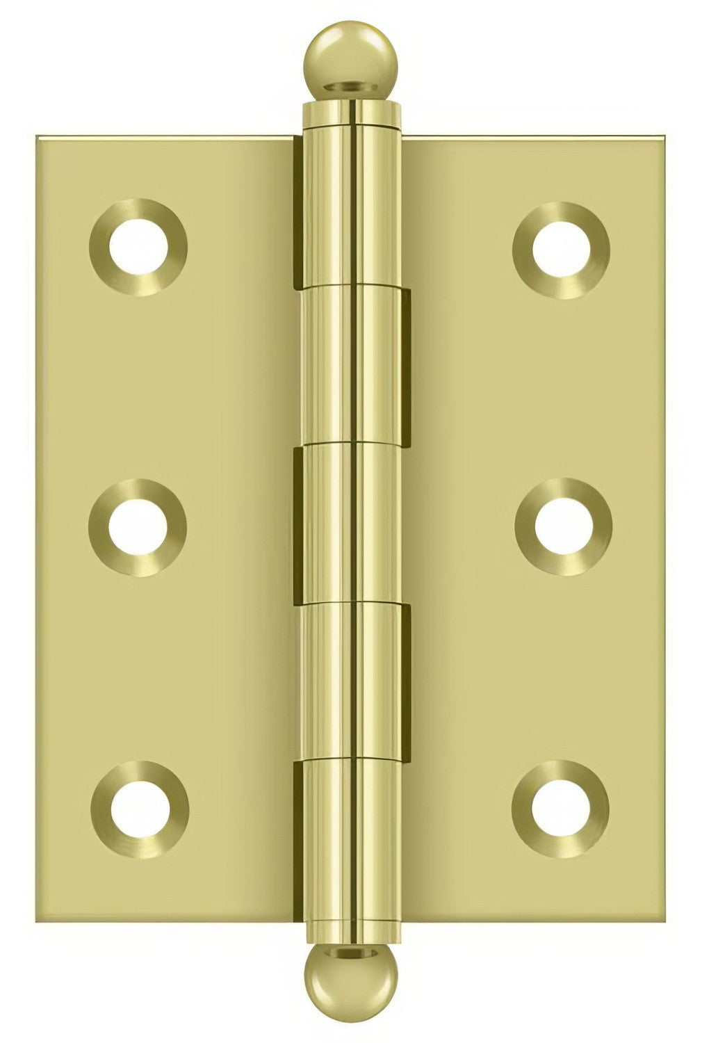 Deltana CH2520 2-1/2" x 2" Hinge with Ball Tip Finials.
