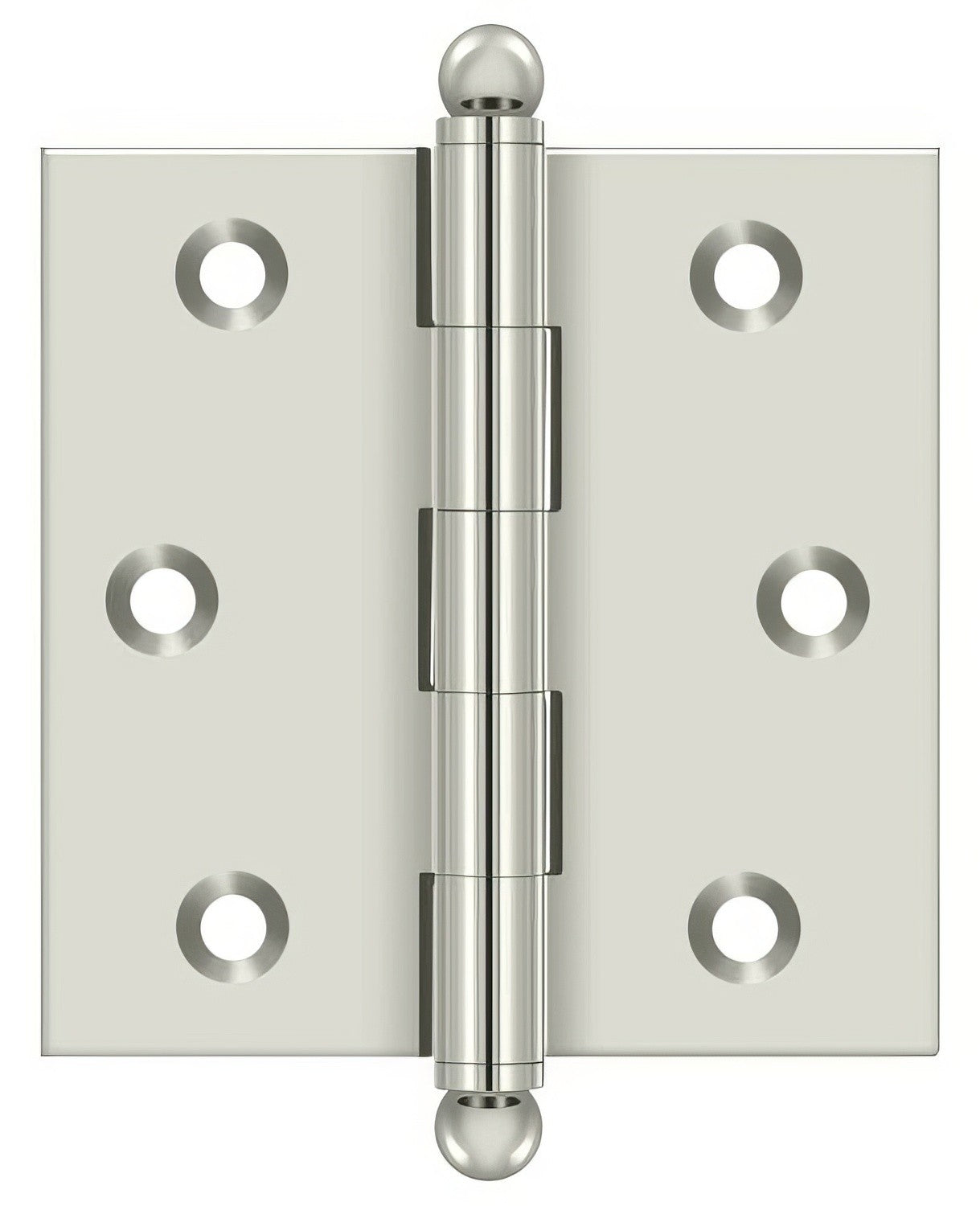 Deltana CH2525 2-1/2" x 2-1/2" Hinge with Ball Tip Finials