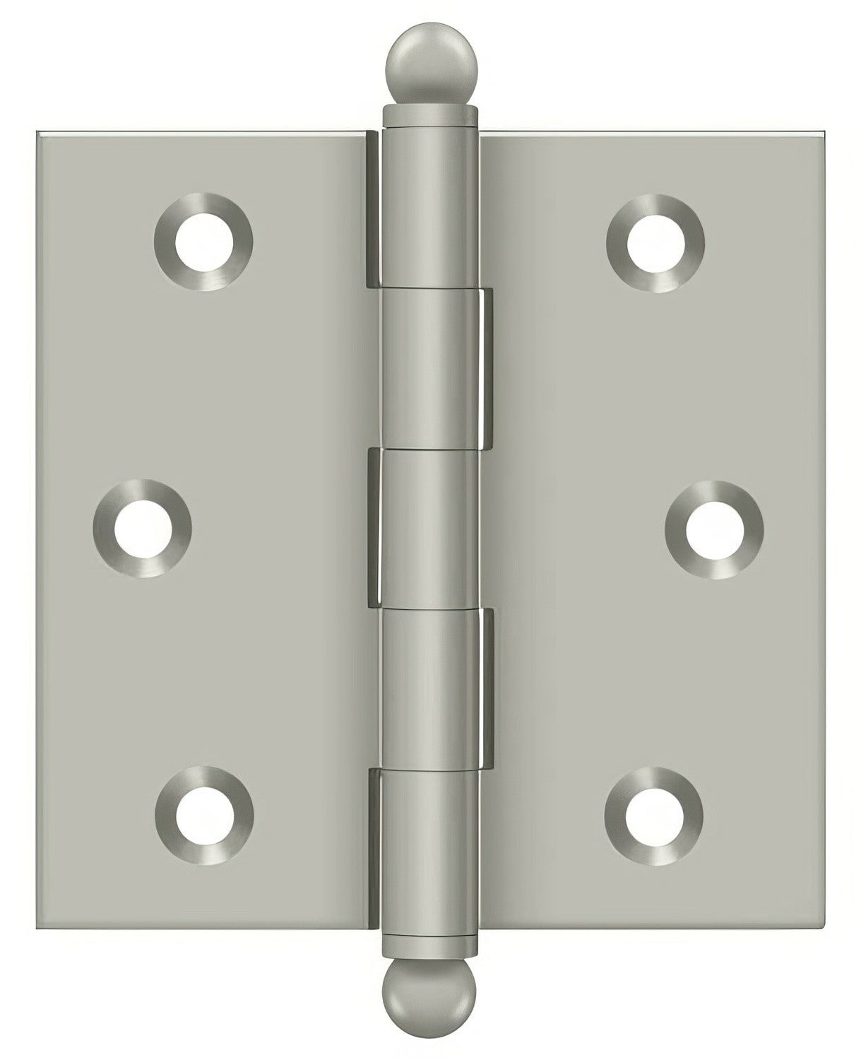 Deltana CH2525 2-1/2" x 2-1/2" Hinge with Ball Tip Finials