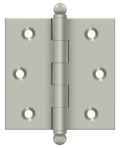 Deltana CH2525 2-1/2" x 2-1/2" Hinge with Ball Tip Finials
