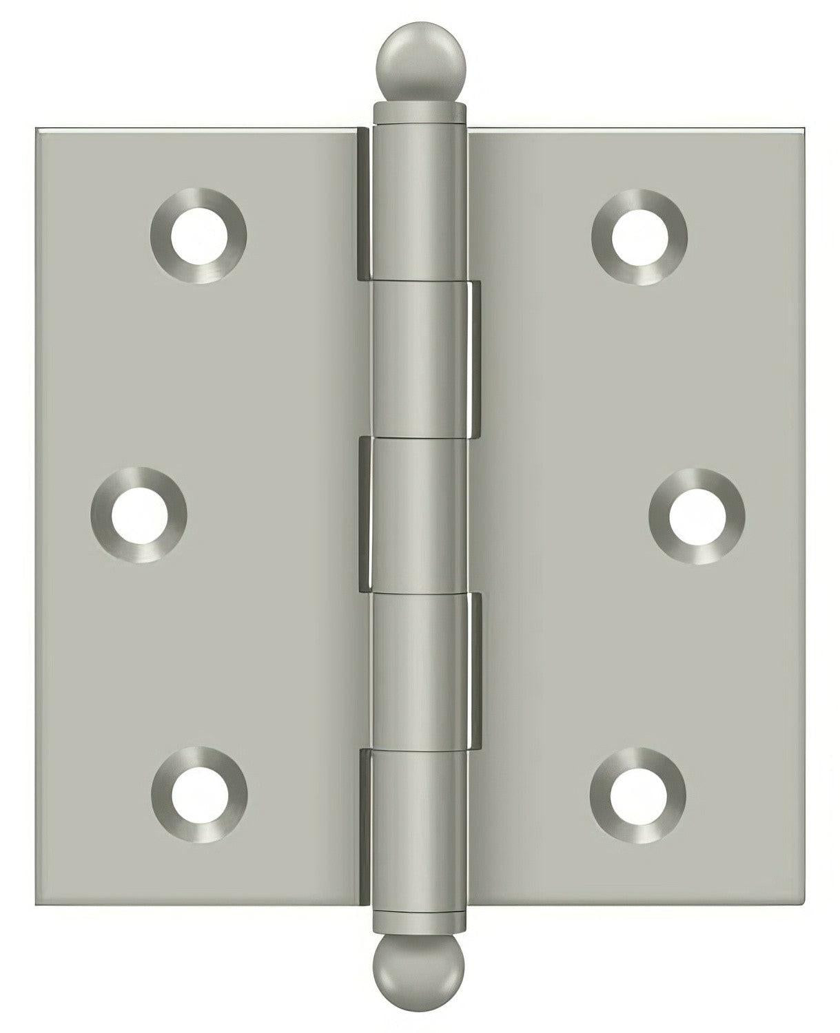 Deltana CH2525 2-1/2" x 2-1/2" Hinge with Ball Tip Finials