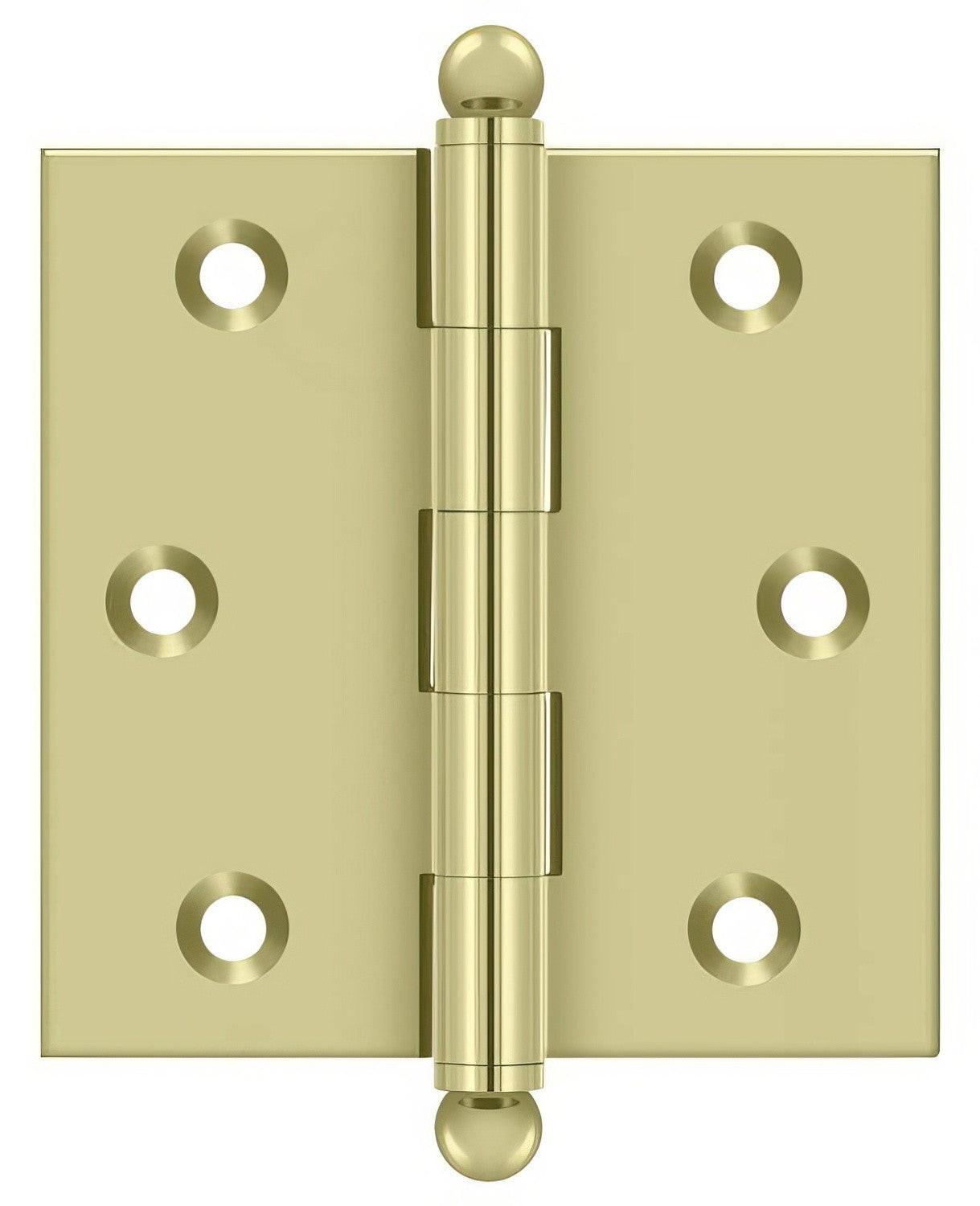 Deltana CH2525 2-1/2" x 2-1/2" Hinge with Ball Tip Finials