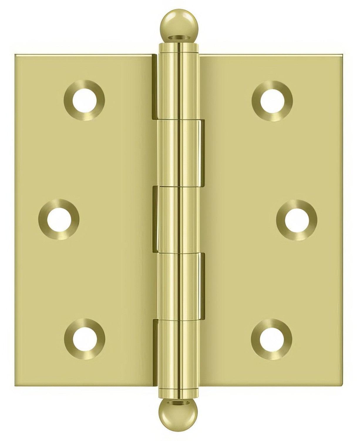 Deltana CH2525 2-1/2" x 2-1/2" Hinge with Ball Tip Finials