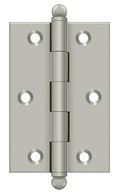 Deltana CH3020 Set of 2 3" x 2" Hinge with Ball Tip Finials