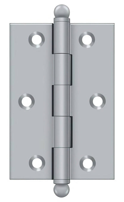 Deltana CH3020 Set of 2 3" x 2" Hinge with Ball Tip Finials