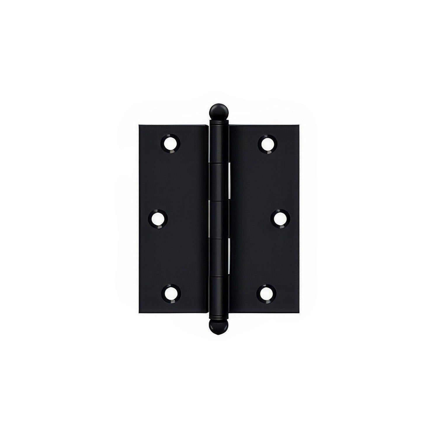 Deltana CH3025 3" x 2-1/2" Hinge with Ball Tip Finials